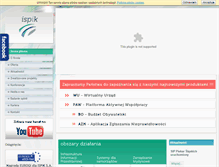 Tablet Screenshot of ispik.pl